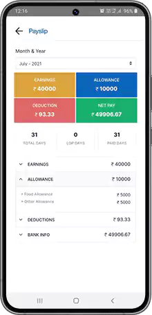 Tactive Payslip Mobile Screen Android